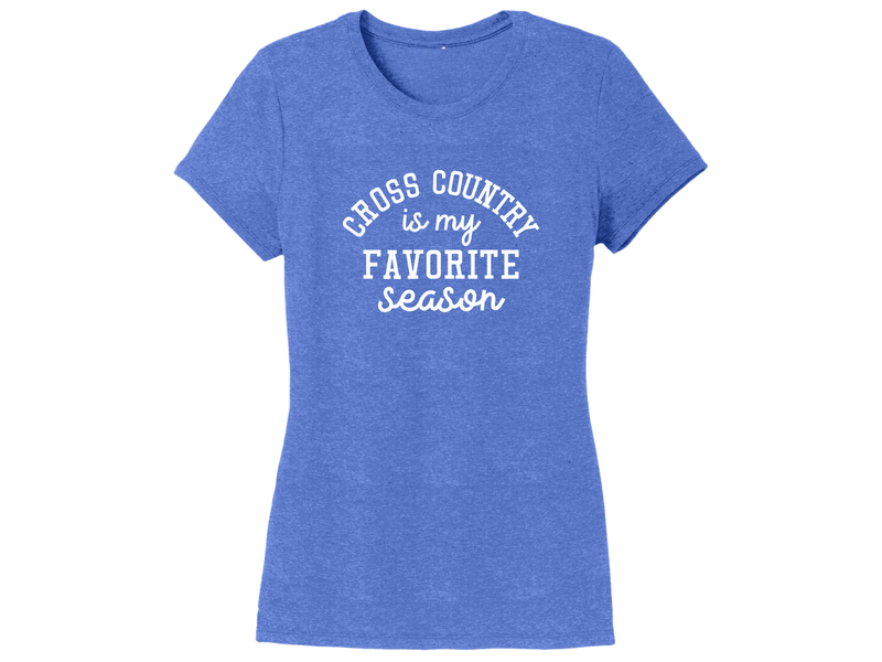 Ladies Cut T-shirt - XC Favorite Season