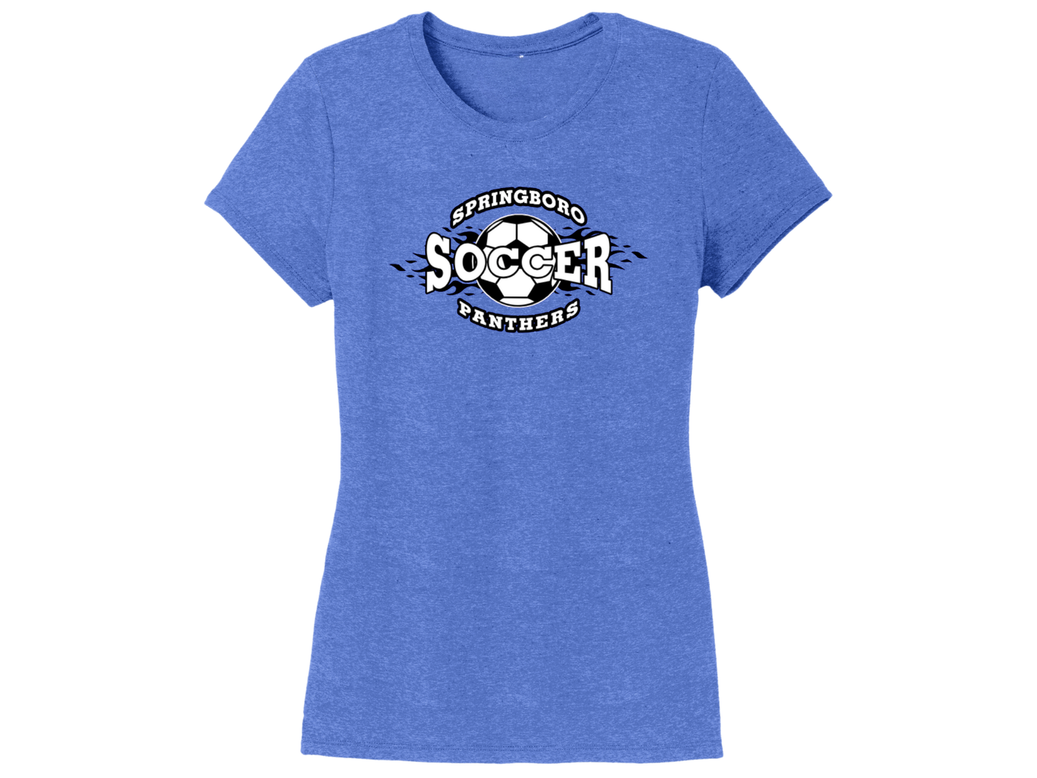 Ladies Cut T-shirt - Soccer 02