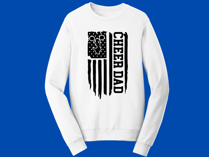 Unisex Crew Sweatshirt - Cheer Dad
