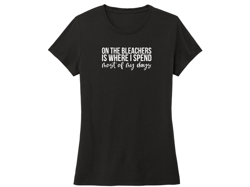 Ladies Cut T-shirt - On The Bleaches (White)