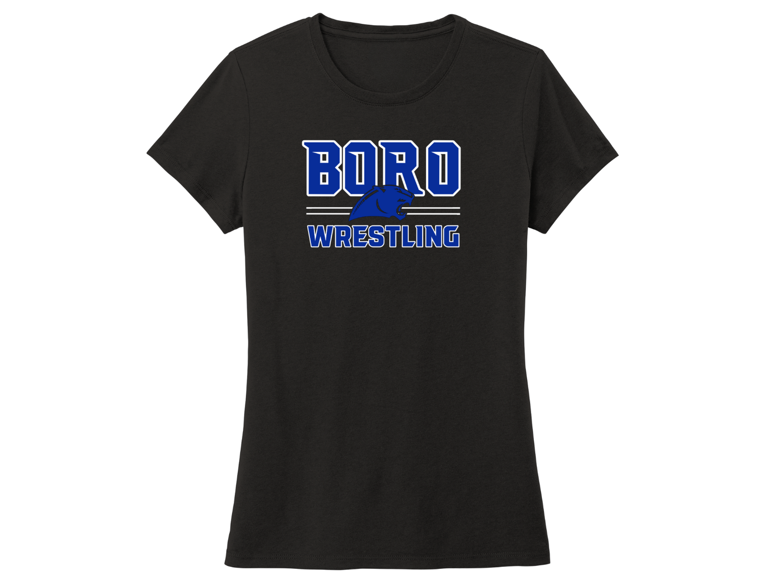 Ladies Cut T-shirt -Wrestling 01