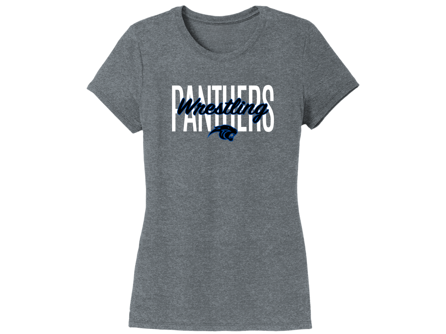 Ladies Cut T-shirt -Wrestling 02