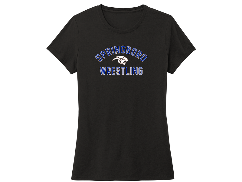 Ladies Cut T-shirt -Wrestling 04