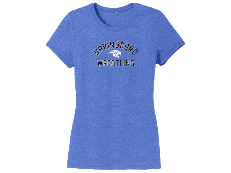 Ladies Cut T-shirt -Wrestling 05