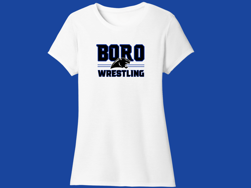 Ladies Cut T-shirt -Wrestling 06