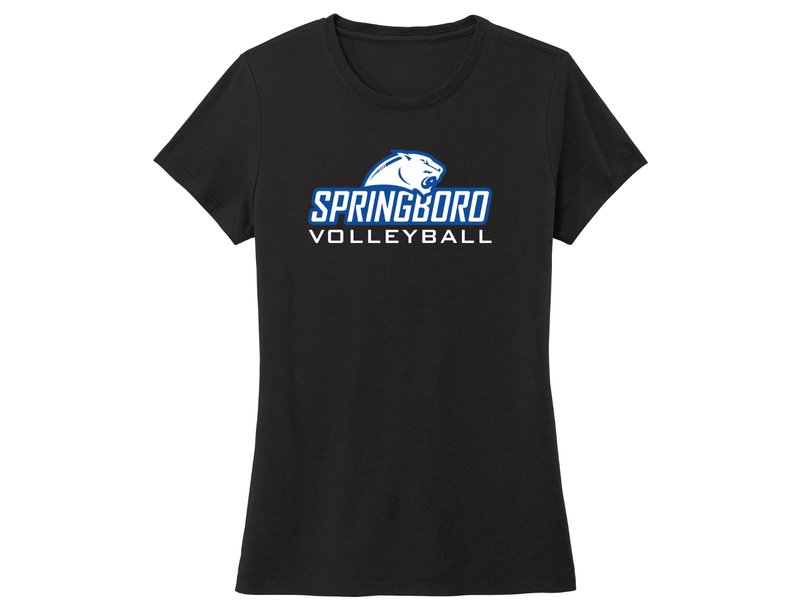 Ladies Cut T-shirt -Volleyball 01