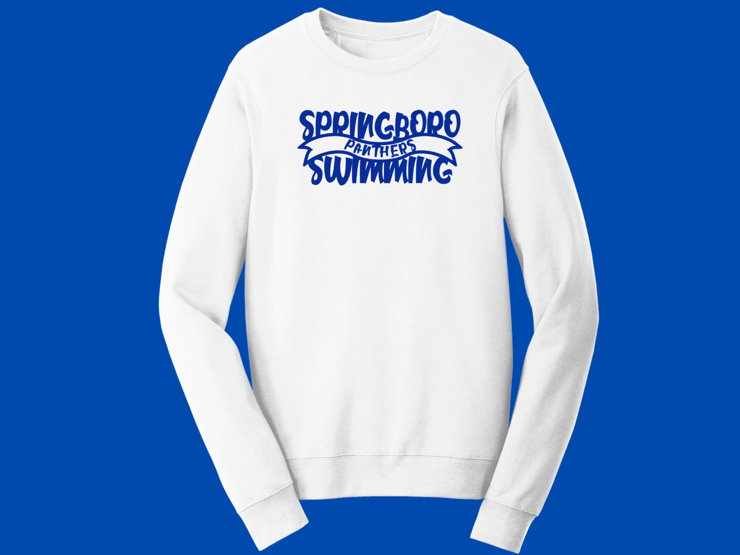 Unisex Crew OR Hooded Sweatshirt - Swimming 01