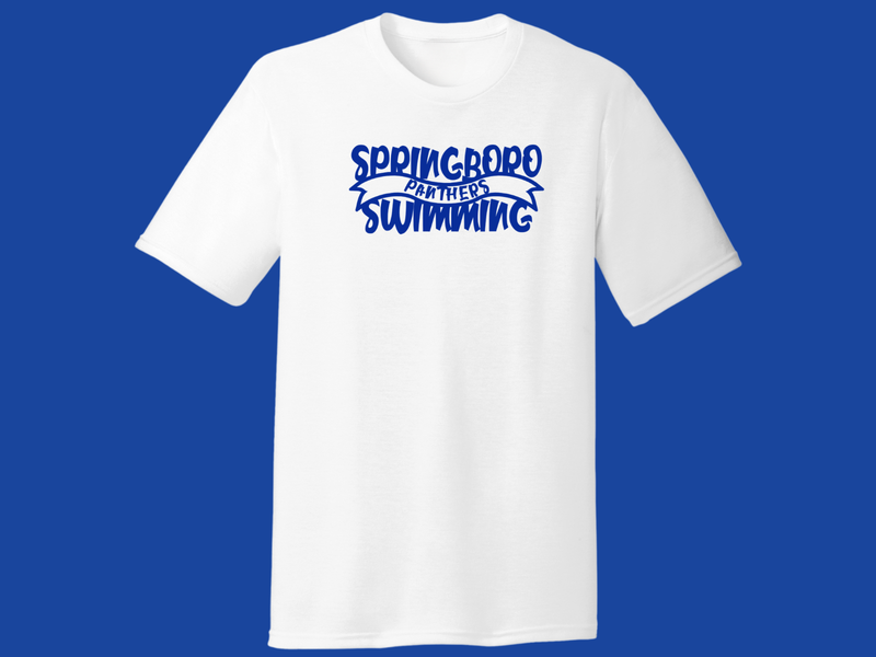 Unisex T-shirt - Swimming 01