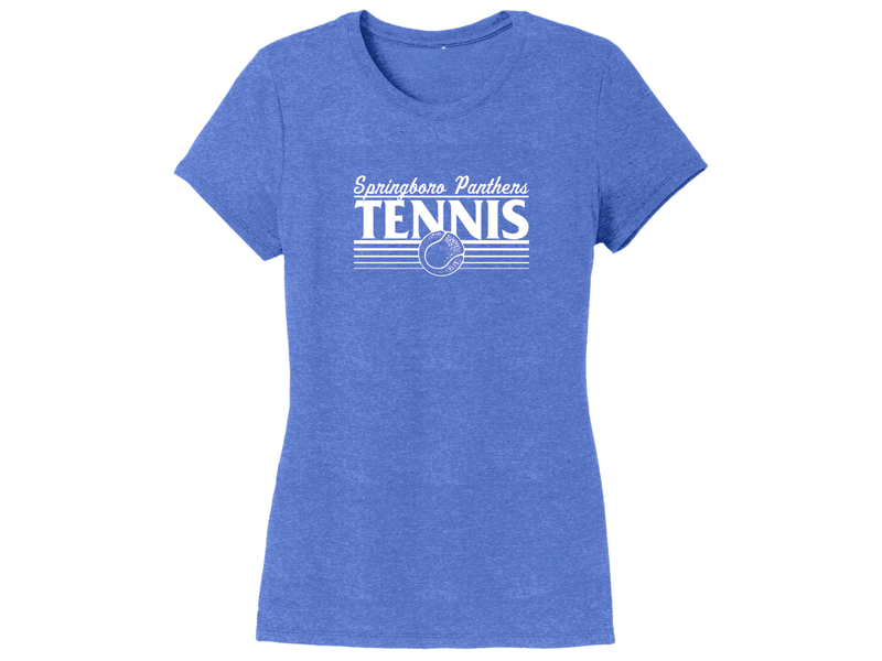 Ladies Cut T-shirt - Tennis 01