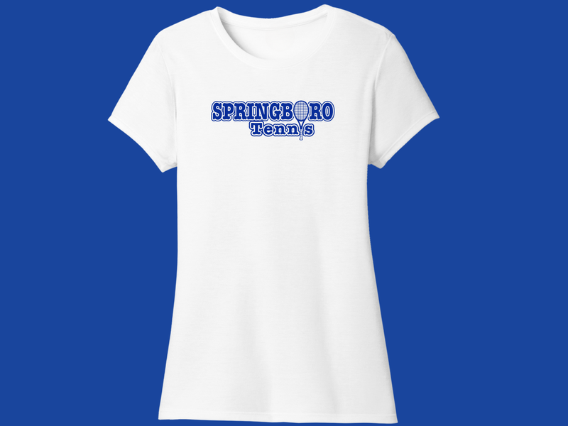 Ladies Cut T-shirt - Tennis 03