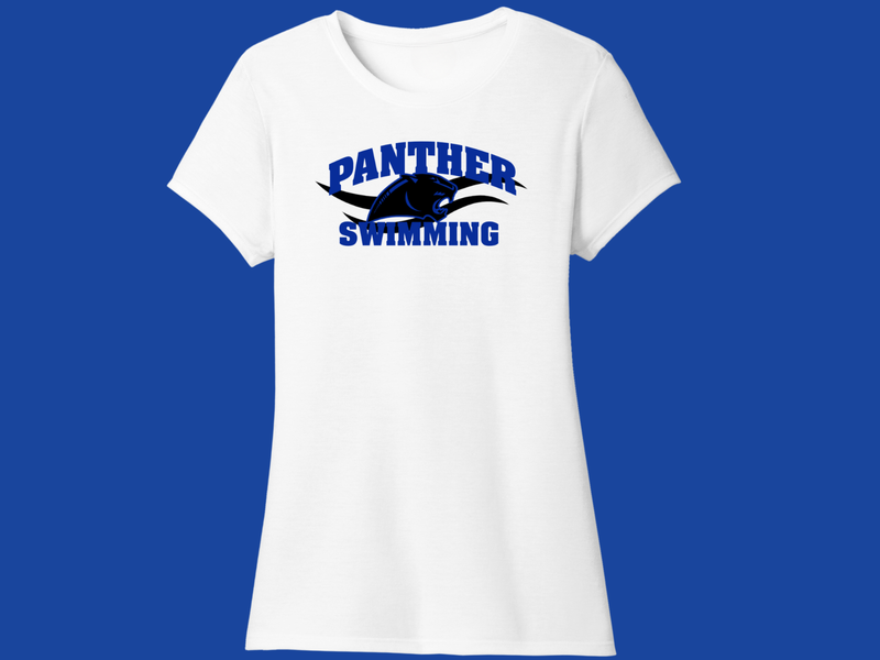 Ladies Cut T-shirt - Swimming 2/3