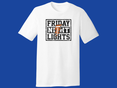 Football Friday Night Lights FB18 Faux Glitter Image