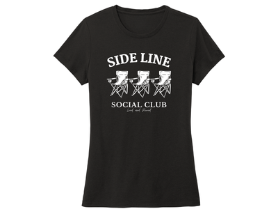 Ladies Cut T-shirt - Sideline Social Club 15