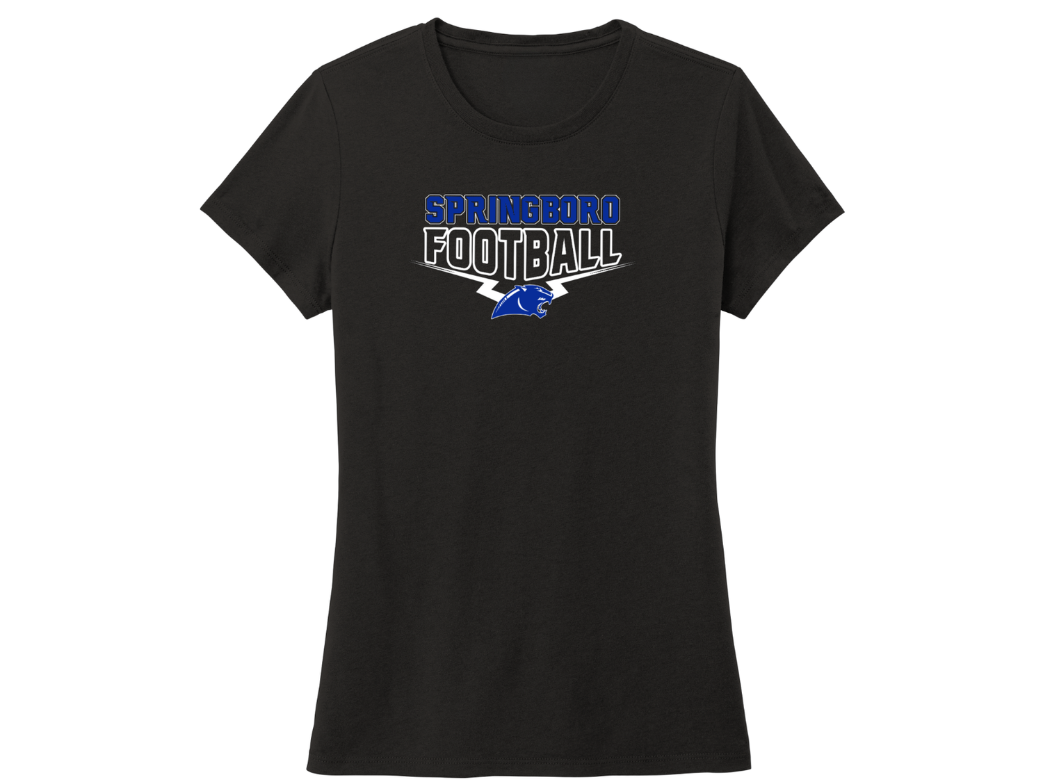 Ladies Cut T-shirt - Football 3/5