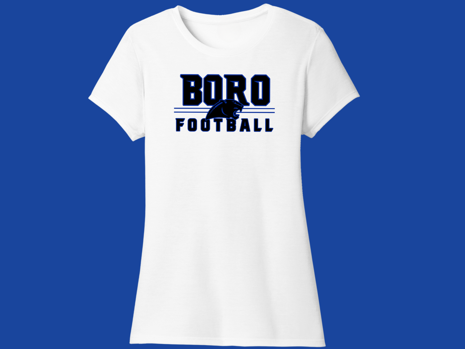 Ladies Cut T-shirt - Football 8/10
