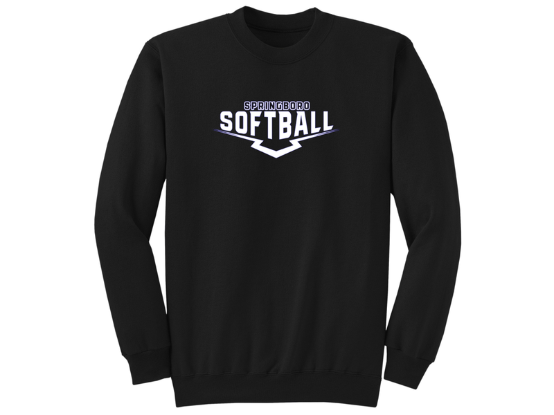 Unisex Crew OR Hooded Sweatshirt - Softball 2/5