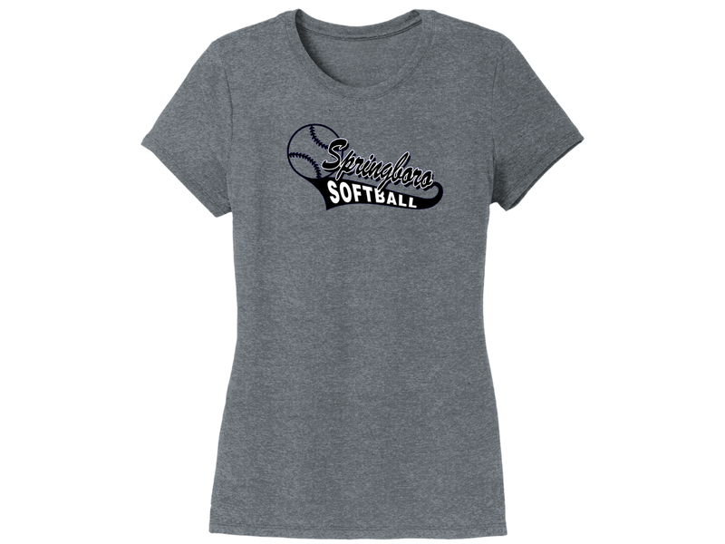Ladies Cut T-shirt - Softball 08
