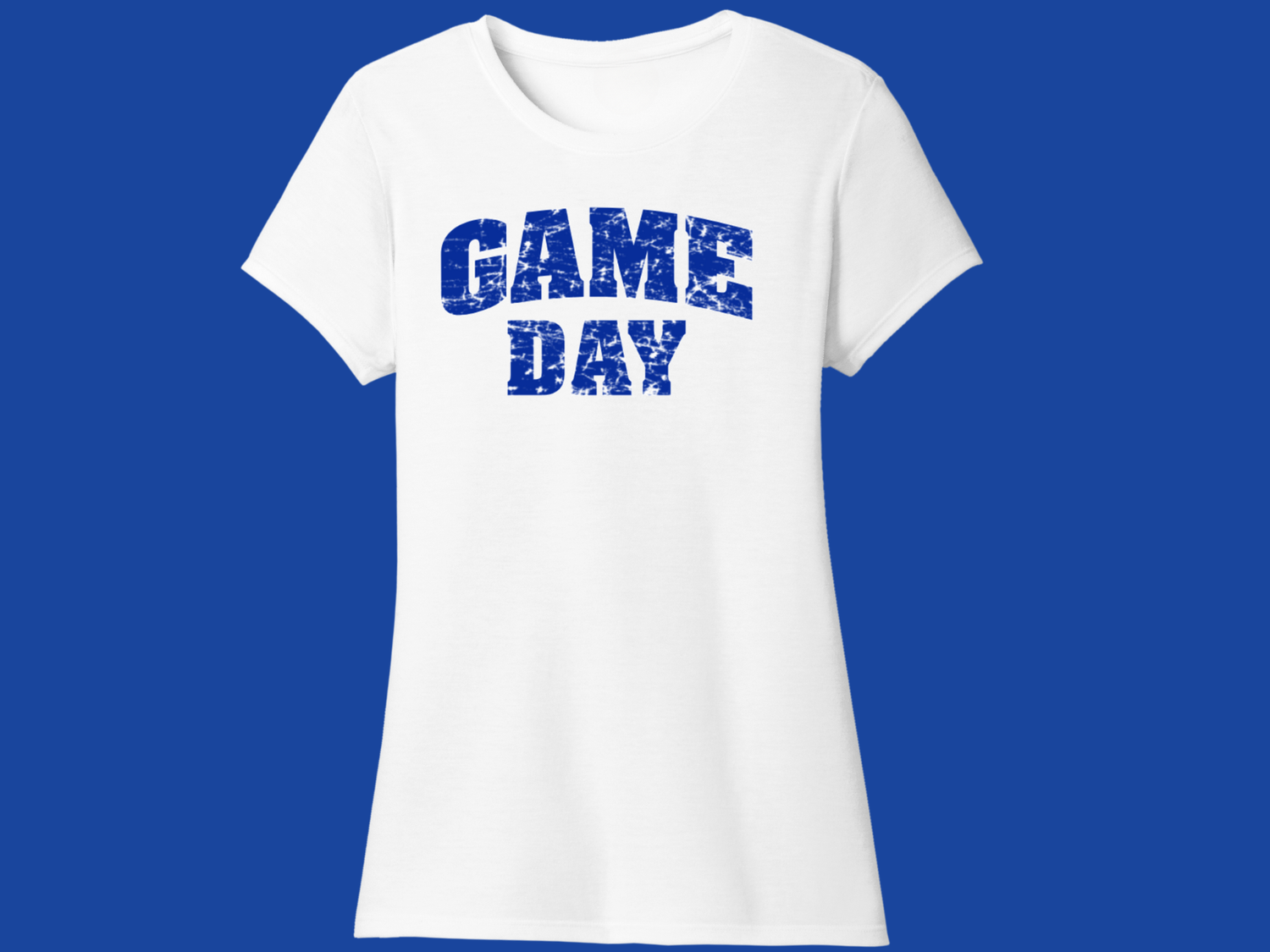 Ladies Cut T-shirt Game Day