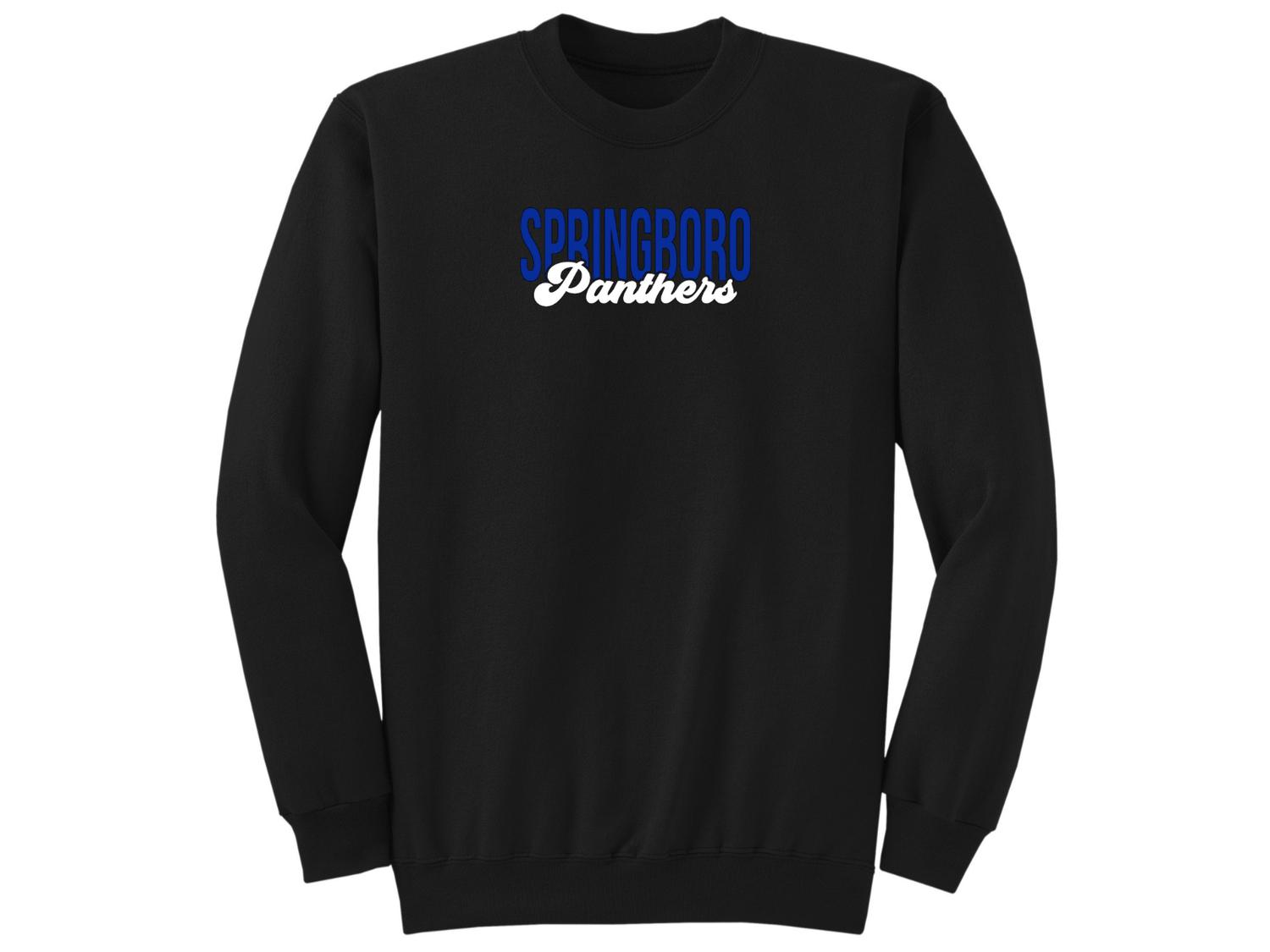 Unisex Crew OR Hooded Sweatshirt Springboro Panthers - WGS 6/7