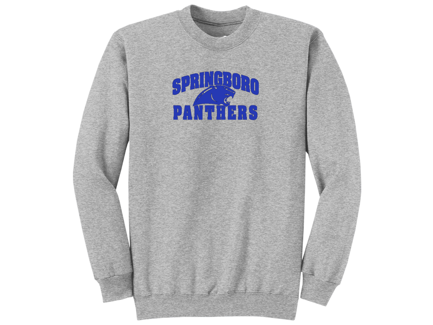 Unisex Crew OR Hooded Sweatshirt Springboro Panthers - WGS 25