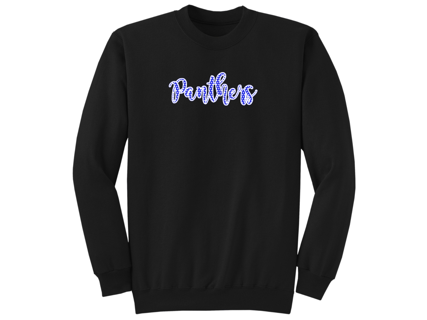 Unisex Crew OR Hooded Sweatshirt Panthers Polka Dot - WGS 26