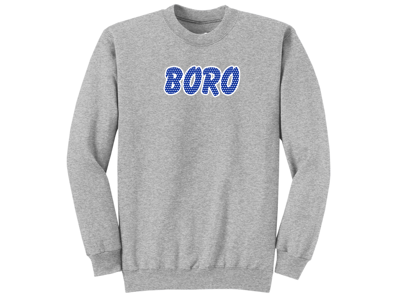 Unisex Crew OR Hooded Sweatshirt Boro Polka Dot WGS 27