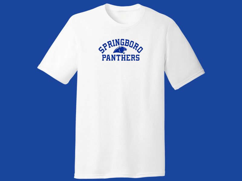Unisex T-shirt Springboro Panthers - WGS 37