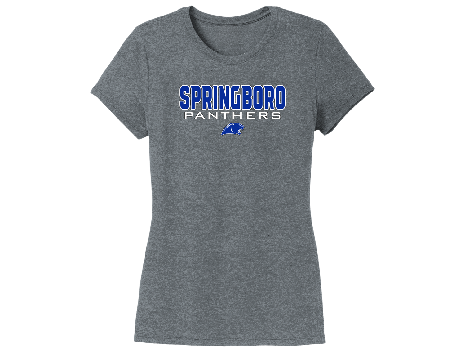 Ladies Cut T-shirt Springboro Panthers - WGS 17/18