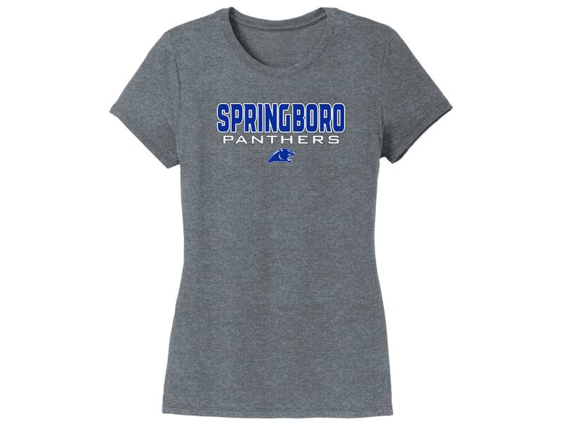 Ladies Cut T-shirt Springboro Panthers - WGS 17/18
