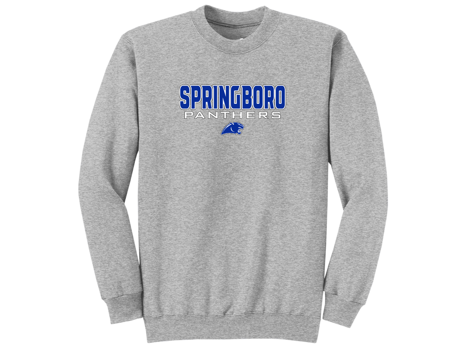 Unisex Crew OR Hooded Sweatshirt Springboro Panthers - WGS 17/18