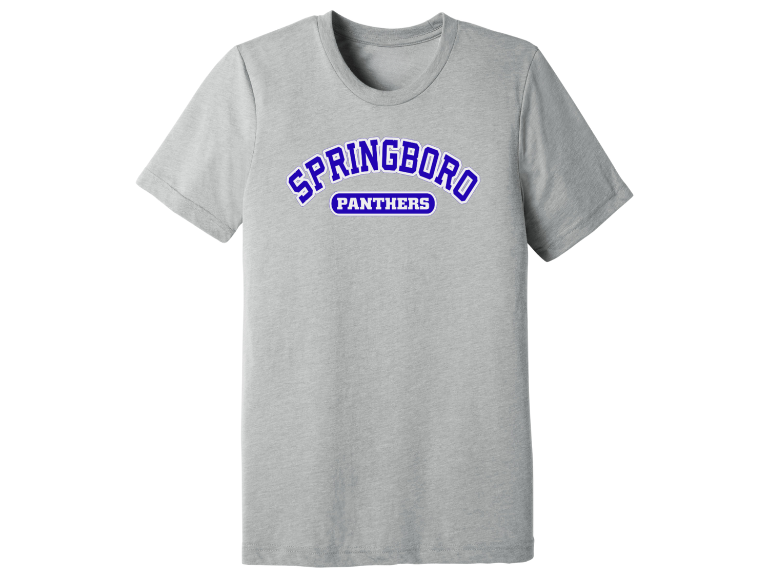 Youth T-shirt OR Sweatshirt Springboro Panthers Arched - WGS 41
