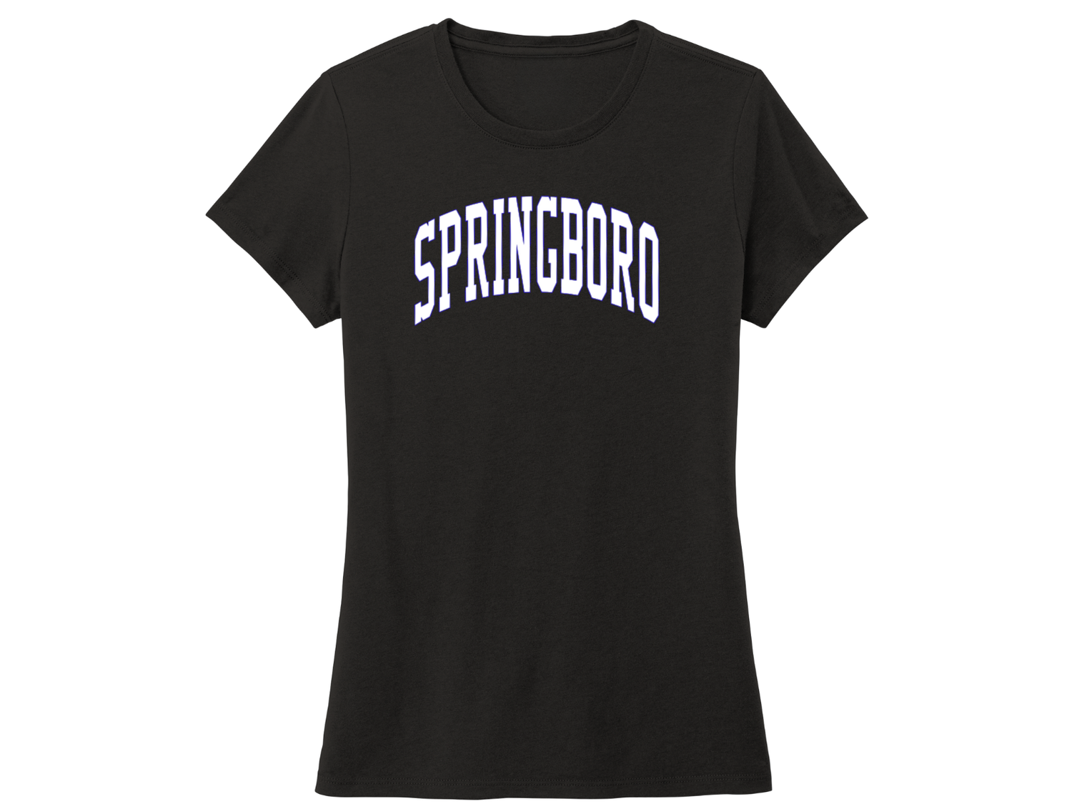 Ladies Cut T-shirt Panthers - Springboro WGS 16