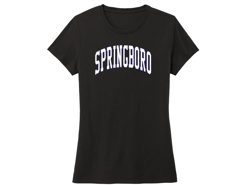 Ladies Cut T-shirt Panthers - Springboro WGS 16
