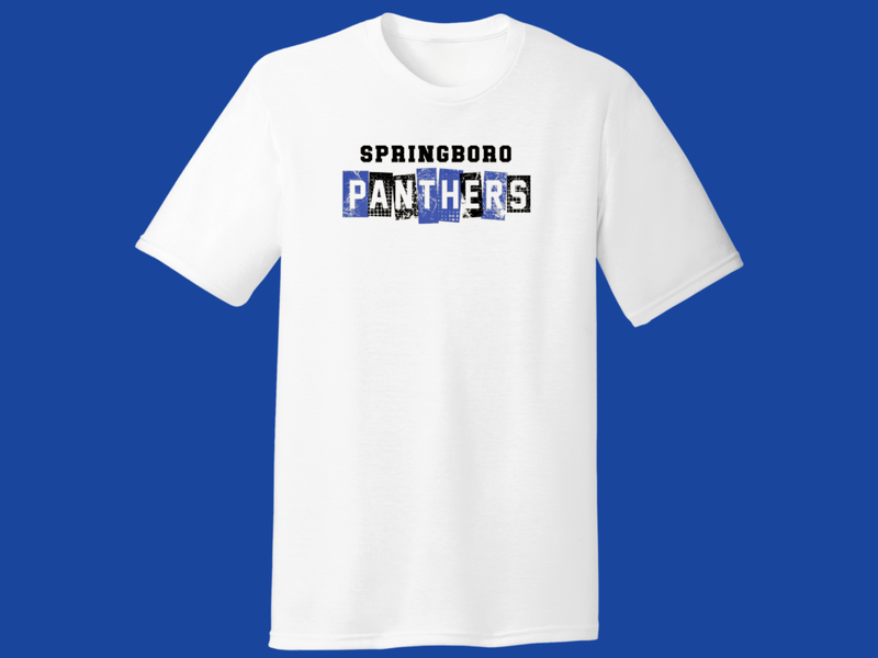 Unisex T-shirt Springboro Panthers - WGS 19