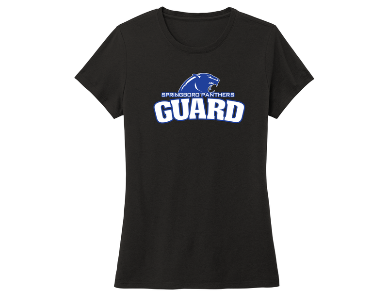 Ladies Cut T-shirt Springboro Guard