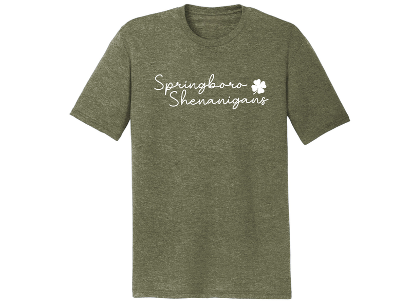 Youth T-shirt - St Patrick&#39;s Day - Springboro Shenanigans - PREORDER