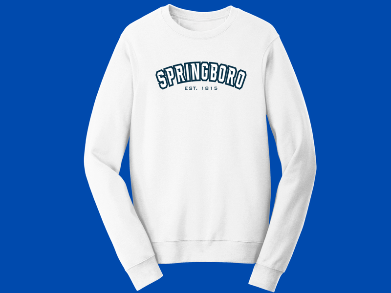 Unisex Crew OR Hooded Sweatshirt City of Springboro 1815