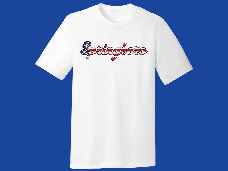 Unisex T-shirt Patriotic City of Springboro 1815