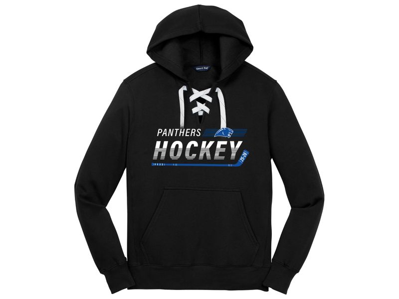 Hockey Fall Store - Lace Up Hooded Sweatshirt