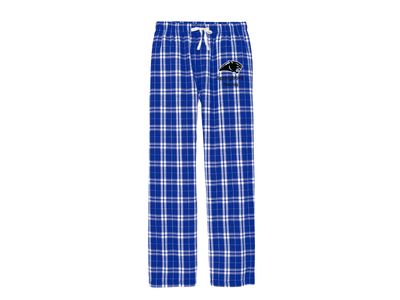 District Flannel Plaid PJ Pant (Black Panther Head &amp; Words)