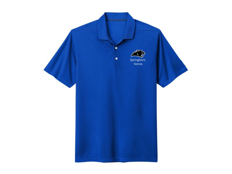 Embroidered Men's PosiCharge Textured Polo