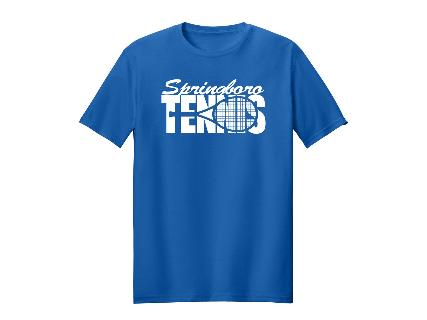 Unisex PosiCharge Competitor Tee (Tennis Racket)