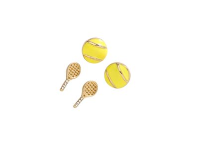 Tennis Stud Earring Set