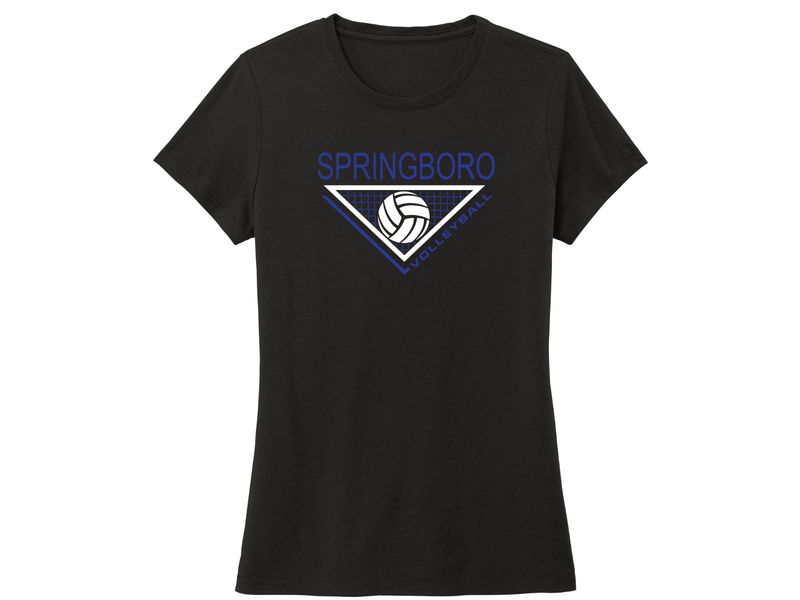 Ladies Cut T-shirt -Volleyball 03