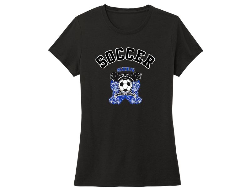 Ladies Cut T-shirt - Soccer SHS