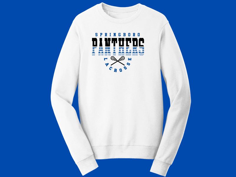 Unisex Crew OR Hooded Sweatshirt - Lacrosse 01