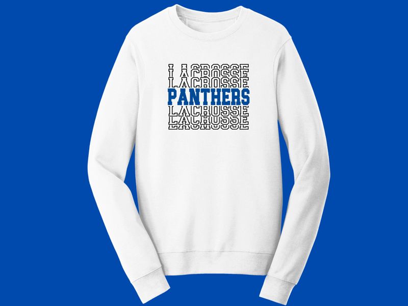 Unisex Crew OR Hooded Sweatshirt - Lacrosse 03