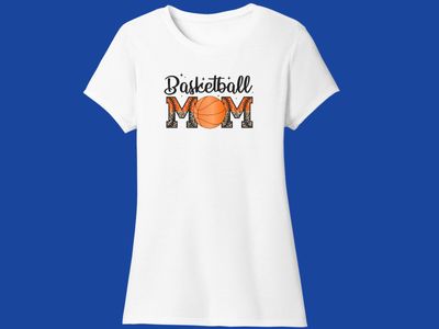 Basketball Mom T-shirt or Sweatshirt