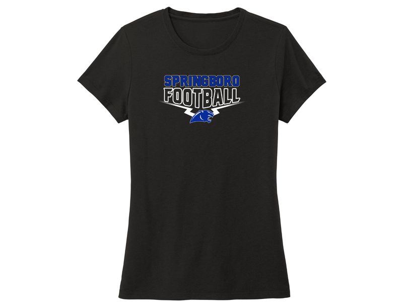 Ladies Cut T-shirt - Football 3