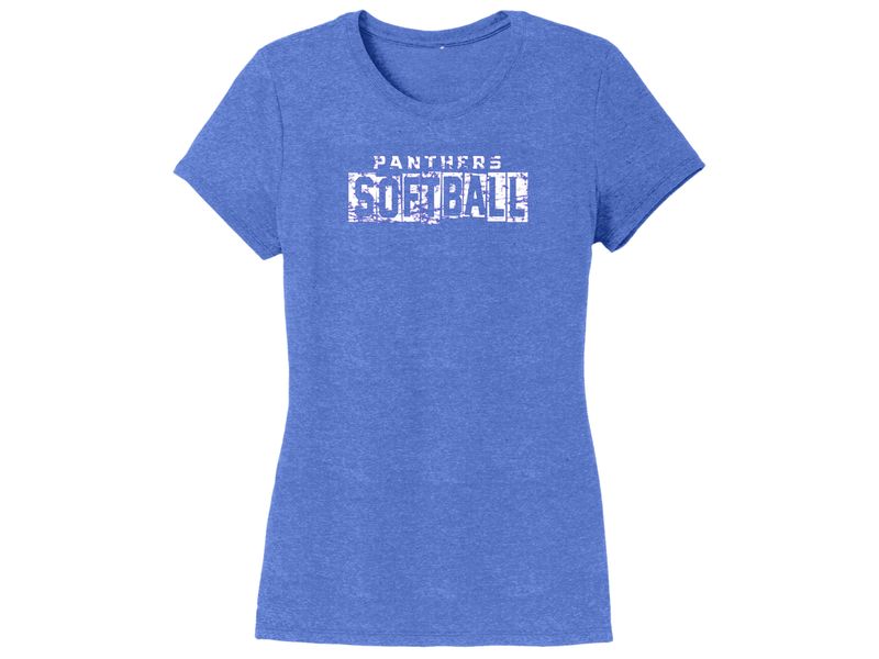 Ladies Cut T-shirt - Softball 04
